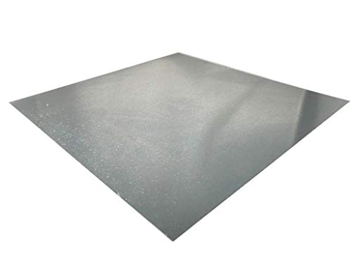 Chapa de acero galvanizado de 0,7 mm a 3 mm, DX51D, chapa fina, medida de corte a elegir, 1000mm x 500mm x 1mm, 1