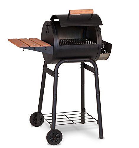 CHARGRILLER Patio Pro Barbacoa carbón, Negro, 53.3x78.7x111.8 cm