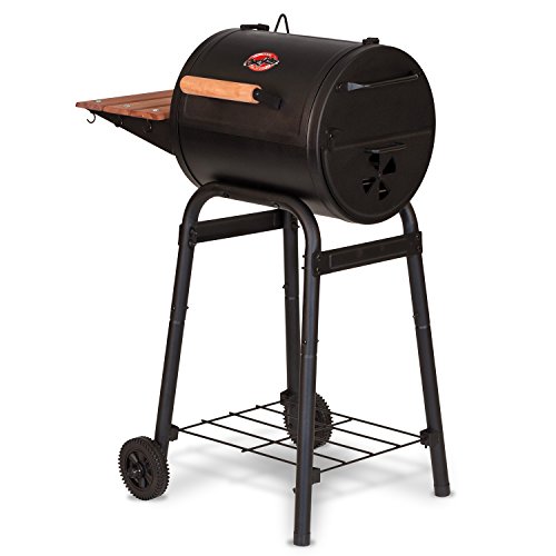 CHARGRILLER Patio Pro Barbacoa carbón, Negro, 53.3x78.7x111.8 cm