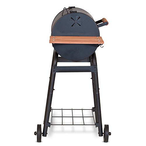 CHARGRILLER Patio Pro Barbacoa carbón, Negro, 53.3x78.7x111.8 cm