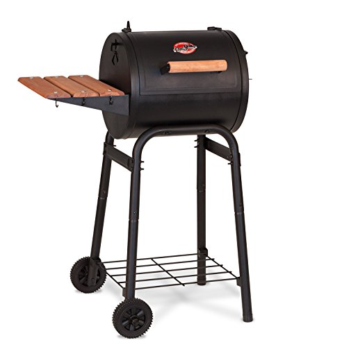 CHARGRILLER Patio Pro Barbacoa carbón, Negro, 53.3x78.7x111.8 cm