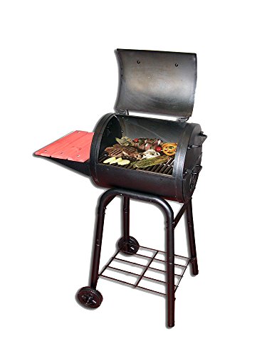 CHARGRILLER Patio Pro Barbacoa carbón, Negro, 53.3x78.7x111.8 cm