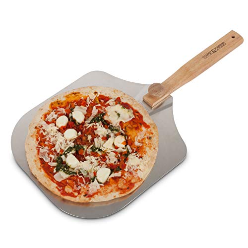 Chase&Carter Premium - Paleta de pizza de aluminio antiadherente de 30,48 cm x 35,56 cm