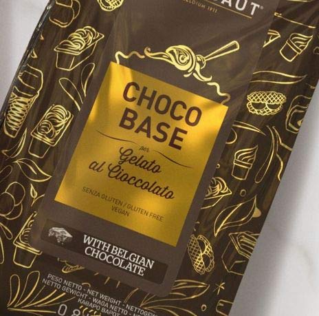 Choco Base Oscuro 800 g Mezcla para helado con chocolate