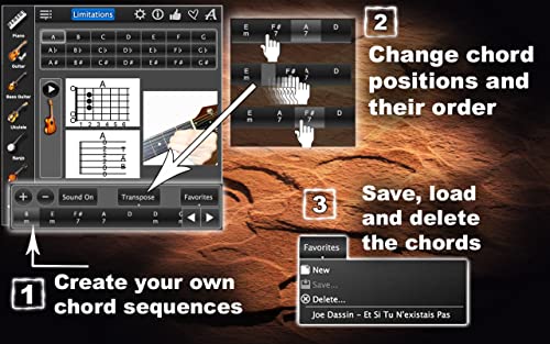 Chords Maestro Free: find piano chords and more