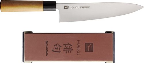 Chroma Haiku juego (cuchillo de cocina H06 + piedra de afilar H11)