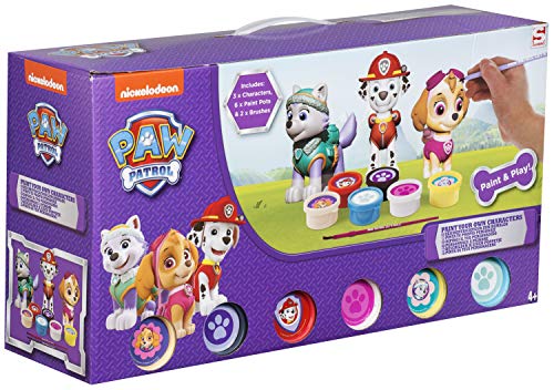 Cife- Figura Escayola Paw Patrol para Pintar Pack de 3, Multicolor (PWP3-4269)