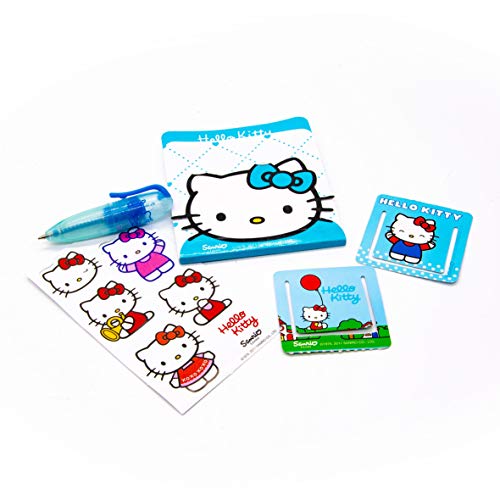 Cife Hello Kitty 38671, Mini Sobre Sorpresa con pegatinas, bolígrafo, libreta y marcapáginas