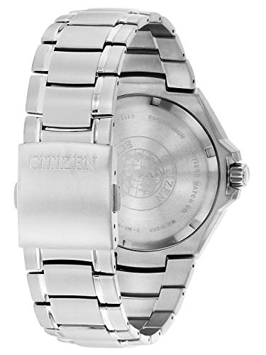 Citizen Reloj Analógico para Hombre de Cuarzo con Correa en Titanio BM7430-89E