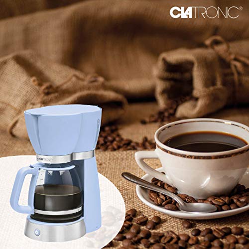 Clatronic KA 3689 Cafetera Eléctrica De Goteo Automática, Serie R, 1000 W, 1.7 litros, Azul