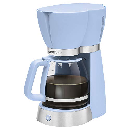 Clatronic KA 3689 Cafetera Eléctrica De Goteo Automática, Serie R, 1000 W, 1.7 litros, Azul