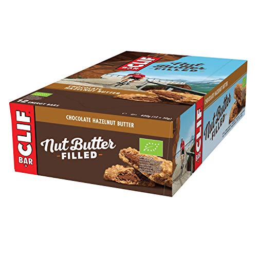 CLIF Barrita Energética De Avena Rellena De Crema De Chocolate Y Avellanas Bio - CLIF BAR - 68 gr. (caja 12 un.) Total: 816 g