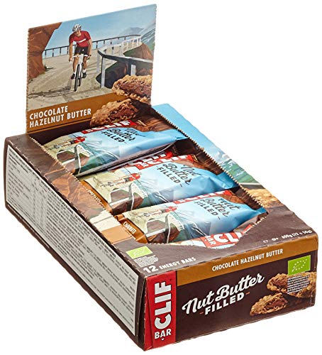 CLIF Barrita Energética De Avena Rellena De Crema De Chocolate Y Avellanas Bio - CLIF BAR - 68 gr. (caja 12 un.) Total: 816 g