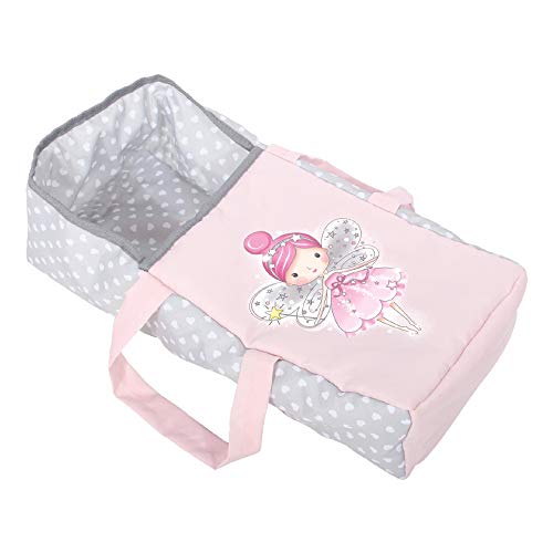 ColorBaby - Cochecito de muñecas plegable 3 en 1 Baby Hadas, Rosa (44920)