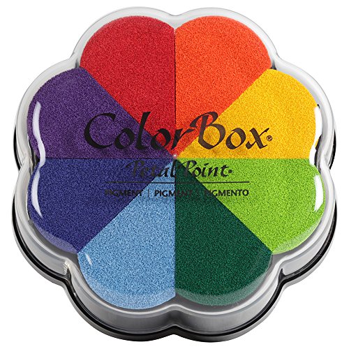 ColorBox Pinwheel - Almohadilla de Punto de Pigmento en 8 Colores, Multicolor