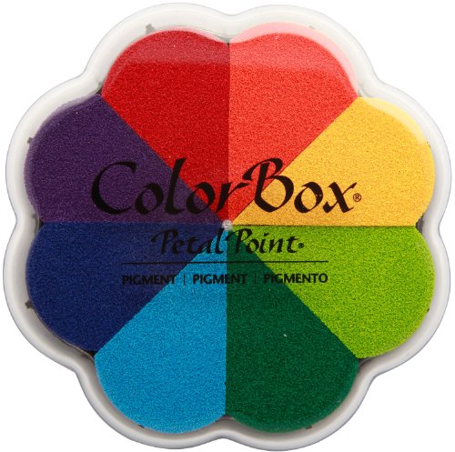 ColorBox Pinwheel - Almohadilla de Punto de Pigmento en 8 Colores, Multicolor