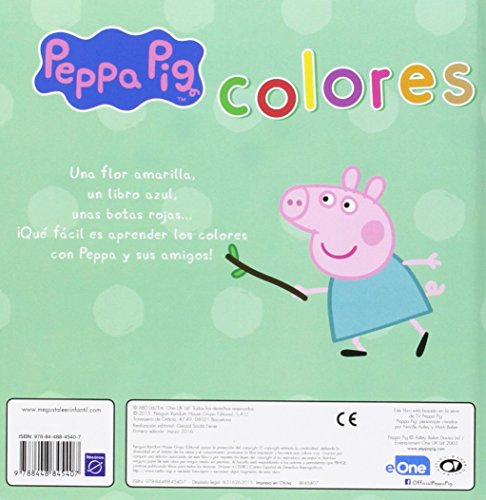 Colores con Peppa (Peppa Pig. Pequeñas manitas)