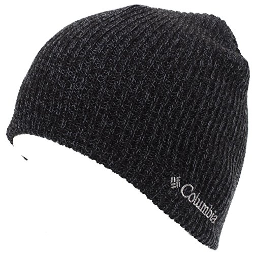 Columbia Whirlibird Watch Cap Beanie Gorro, Unisex, Black/Graphite Marled, Talla única