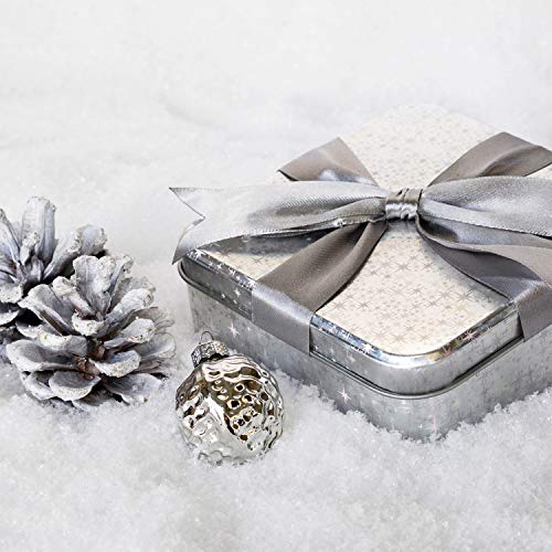 com-four® 1x 500g Nieve Artificial como decoración navideña - Nieve Decorativa para rociar y artesanías - decoración de Invierno con Nieve en Polvo de plástico (01 Pieza - Nieve artificial/500g)