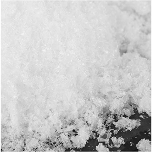 com-four® 1x 500g Nieve Artificial como decoración navideña - Nieve Decorativa para rociar y artesanías - decoración de Invierno con Nieve en Polvo de plástico (01 Pieza - Nieve artificial/500g)