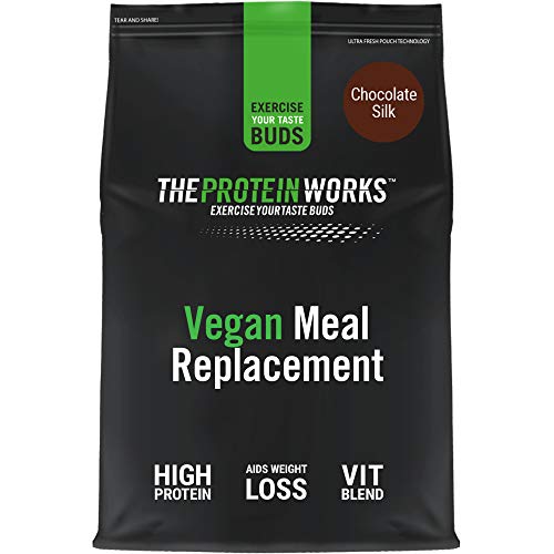 Comida Vegana Completa, 100% Origen Vegetal, Asequible, Saludable, Rápido, Batido Sustitutivo de Comidas, THE PROTEIN WORKS, Crema alla Vainilla, 1 kg (POWVMRPCHO1KG)