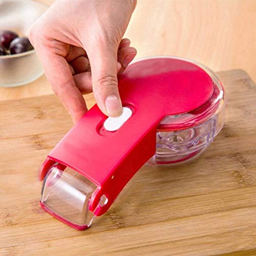 Condello Casa Deshuesador Cerezas,Cherrystone Remover Seed Corer,Cherry Olive Stoner Pitter Tool,Eliminación Removedor Separador Herramienta de Core Semillas Nucleo de Fruta para Aceituna Ciruela (1)