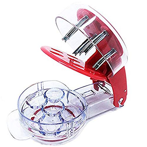 Condello Casa Deshuesador Cerezas,Cherrystone Remover Seed Corer,Cherry Olive Stoner Pitter Tool,Eliminación Removedor Separador Herramienta de Core Semillas Nucleo de Fruta para Aceituna Ciruela (1)