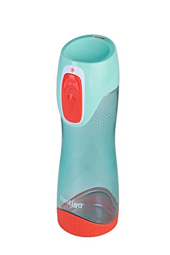 Contigo Swish - Botella de agua, color verde mar, 500 ml