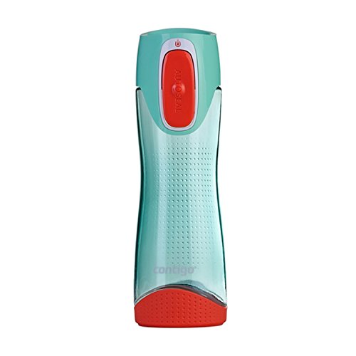 Contigo Swish - Botella de agua, color verde mar, 500 ml