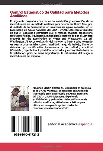 Control Estadístico de Calidad para Métodos Analíticos: Validación y Estimación de Incertidumbre de un Método Analítico para Cuantificar Hierro Total por Espectrofotometría