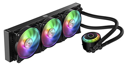 Cooler Master MasterLiquid ML360R RGB Refrigeración CPU a Liquido- Iluminación ARGB Sync, Diseño Bomba Premium y Ventiladores Triple MF120R ARGB