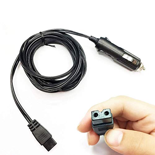 Coomir 2m 12V DC 2 Pin Cable de conexión Conector del Cable de reemplazo para la Caja de enfriamiento del Enfriador de reemplazo del automóvil