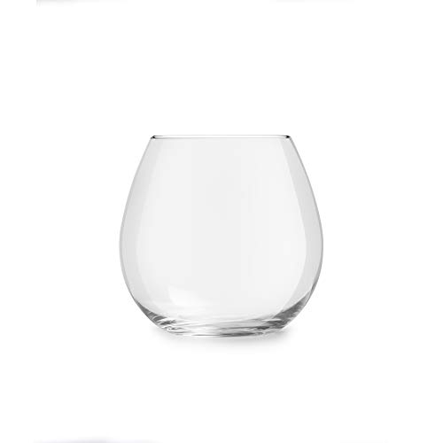 Copa de vino tinto Cami de Libbey -590 ml - 6 unidades - apto para el lavavajillas - sin pie - moderno y contemporáneo