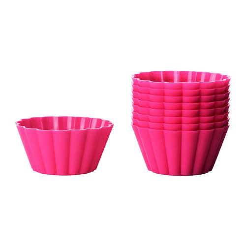 Copa para hornear IKEA SOCKERKAKA, rosa/9 pack/9 pack