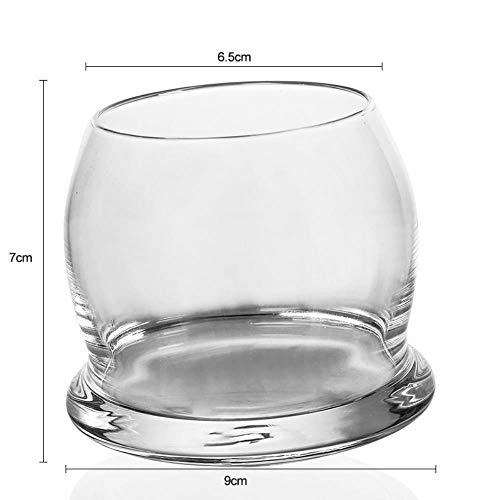 Copas De Agua Vaso De Jerez De Whisky De Cerveza De Vidrio De Whisky Creativo Para Fiesta De Bar En Casa,220 Ml