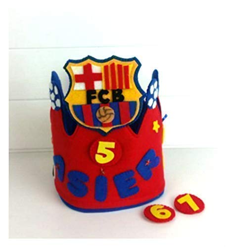 Corona Cumpleaños Fútbol Barcelona