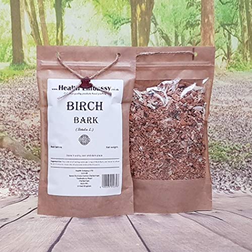 Corteza de Abedul 100g ( Betulae Cortex ) / Birch Bark Tea 100g - Health Embassy - 100% Natural