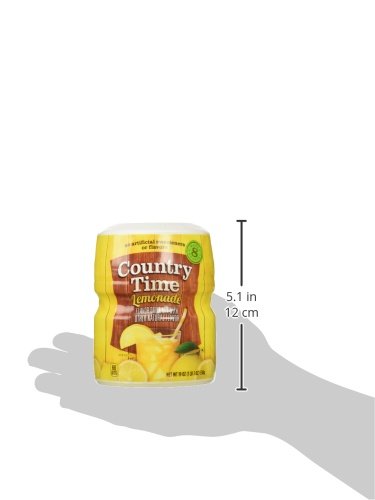 Country Time Lemonade Drink Mix, 19 oz, Makes 8 qt