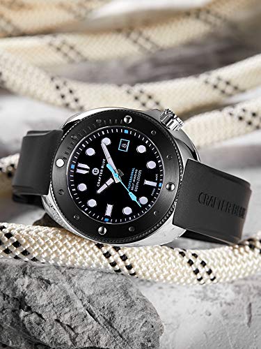 CRAFTER BLUE Hyperion Ocean 600M Reloj de hombre automático hecho en Suiza Diver