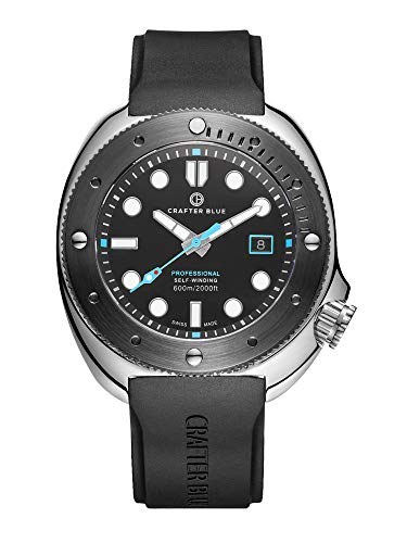 CRAFTER BLUE Hyperion Ocean 600M Reloj de hombre automático hecho en Suiza Diver