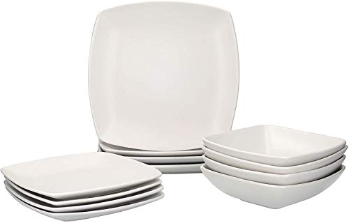 Creative Tops Raven White Dinner Set, Ceramic, Blanco