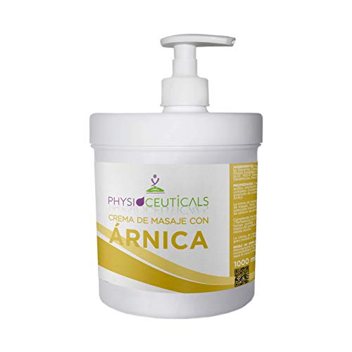 CREMA MASAJE ARNICA 1000ML. DOLORES MUSCULARES Y ARTICULACIONES Valvula dosificadora GRATIS