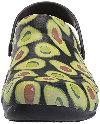 Crocs Bistro Graphic Clog, Unisex Adulto Zueco, Negro (Black), 39-40 EU