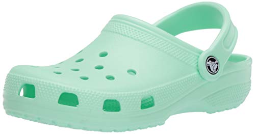 Crocs Classic U, Zuecos Unisex Adulto, Neo Mint, 38/39 EU