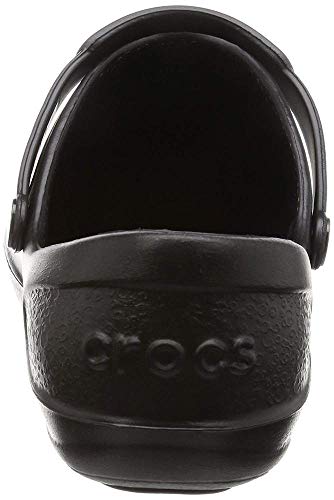 Crocs Mercy Work, Mujer Zueco, Negro (Black/Black), 39-40 EU