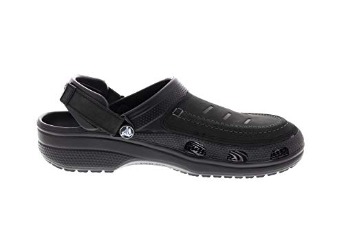 Crocs Yukon Vista Clog M, Zuecos para Hombre, Negro (Black/Black 060), 41/42 EU