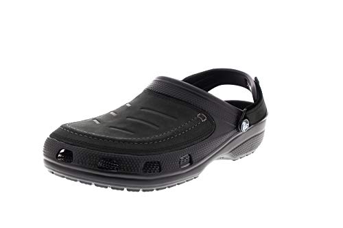 Crocs Yukon Vista Clog M, Zuecos para Hombre, Negro (Black/Black 060), 41/42 EU