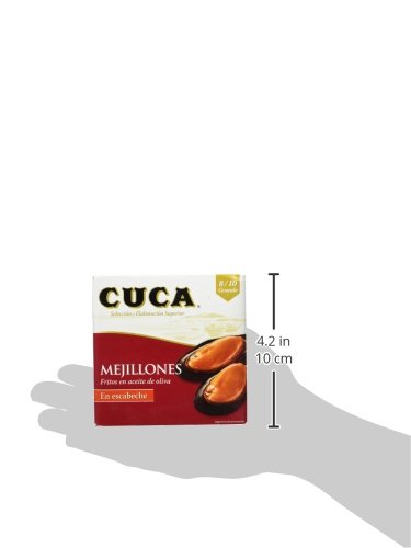 Cuca Mejillón Escabeche - 69 gr - [Pack de 4]