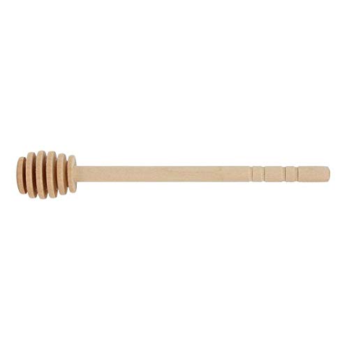 Cuchara De Miel De Madera De 16 cm, 50 Palos Barra De Agitación De Madera De Miel Para Suministros De Tarros De Miel Palo De Mezcla De Mango Largo Ecológico Herramientas De Postre