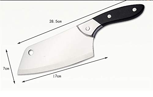 Cuchillo de cocina profesional cuchillo de cocina de 7 pulgadas de la lámina aguda de cortar del cuchillo del cocinero 5Cr15 acero inoxidable que cocina la herramienta Cuchilla de cuchillo 58HRC